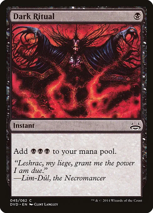 Dark Ritual · Duel Decks Anthology: Divine vs. Demonic 45/62