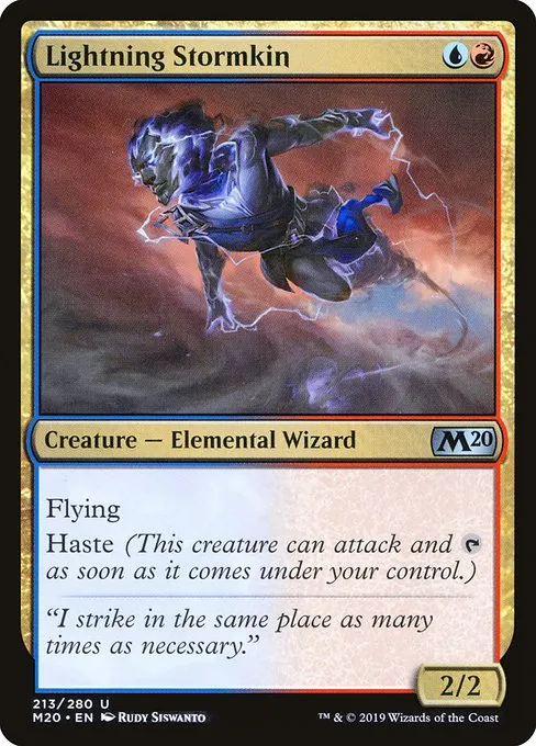 Lightning Stormkin · Core Set 2020 213/346