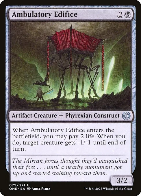 Ambulatory Edifice · Phyrexia: All Will Be One 79/479