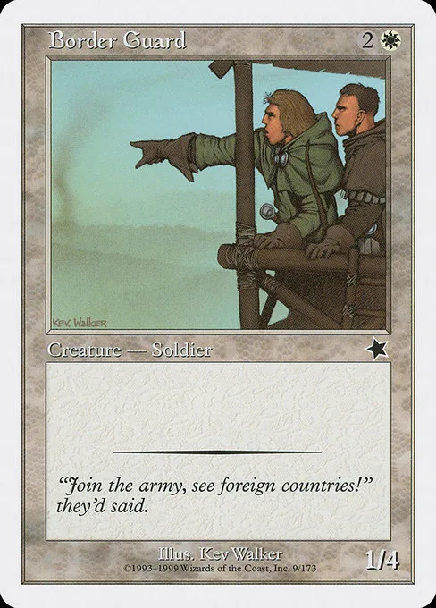 Border Guard · Starter 1999 9/173