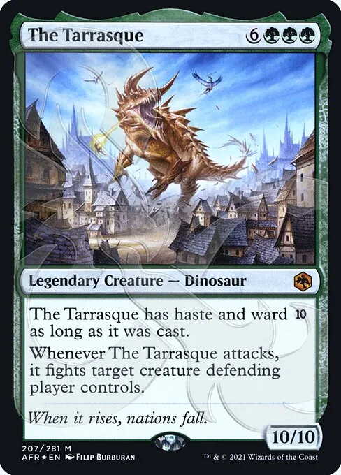 The Tarrasque · Adventures in the Forgotten Realms Promos 207a/241