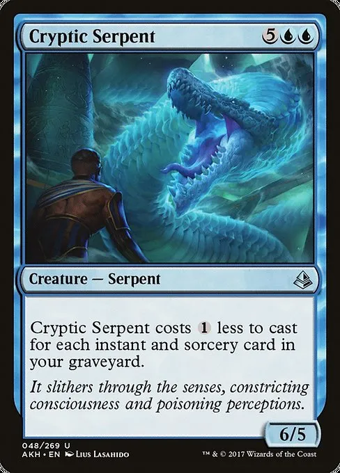 Cryptic Serpent · Amonkhet 48/287