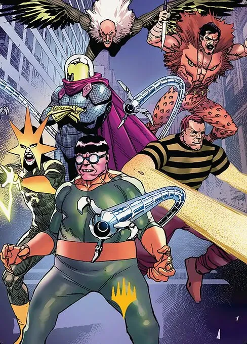Behold the Sinister Six! // Behold the Sinister Six! · Marvel's Spider-Man Art Series 45/54