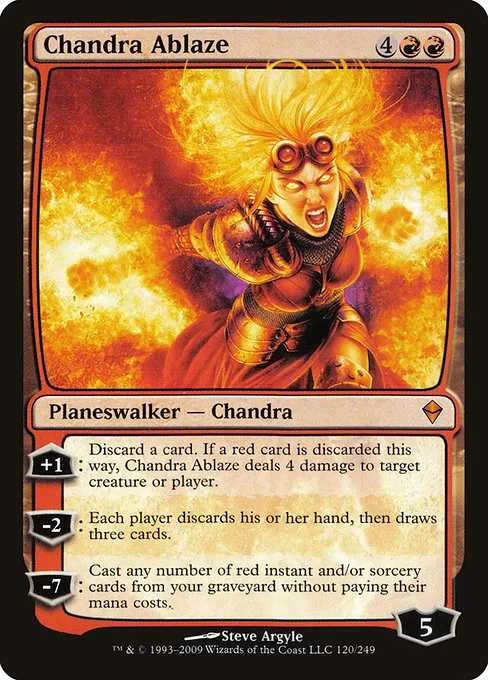 Chandra Ablaze · Zendikar 120/269