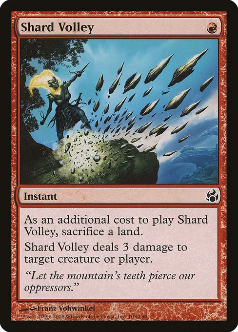 Shard Volley · Morningtide 103/150