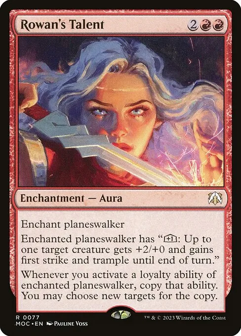 Rowan's Talent · March of the Machine Commander 77/450