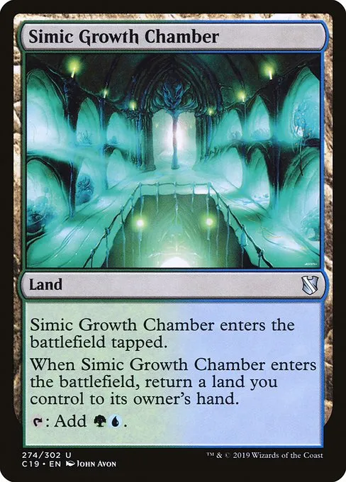 Simic Growth Chamber · Commander 2019 274/302