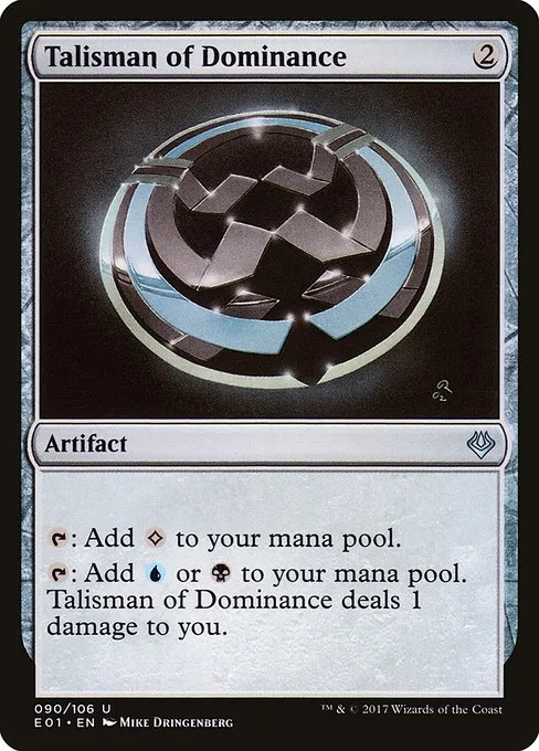 Talisman of Dominance · Archenemy: Nicol Bolas 90/106