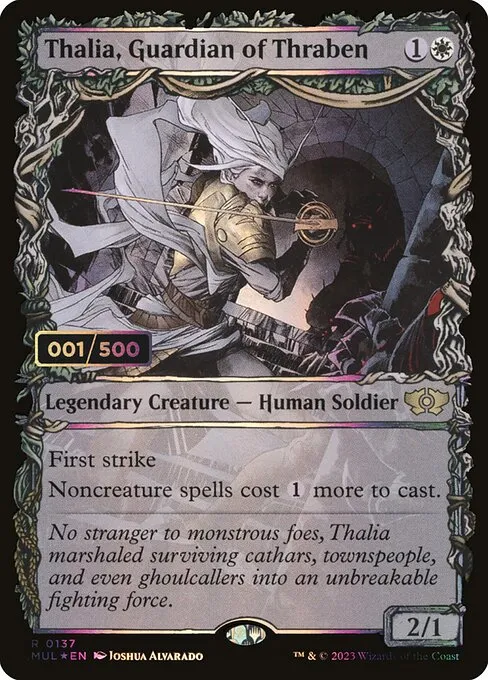 Thalia, Guardian of Thraben · Multiverse Legends 137z/261