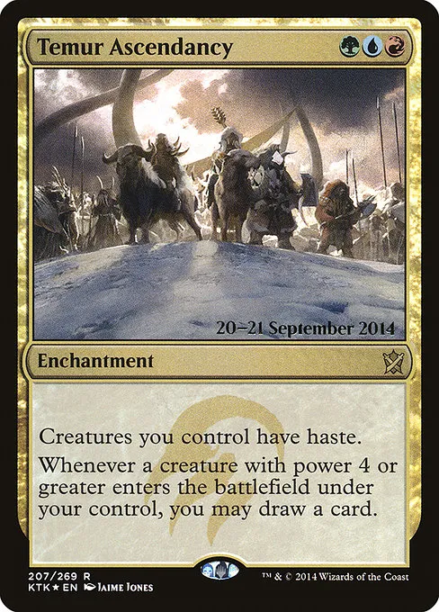 Temur Ascendancy · Khans of Tarkir Promos 207s/56