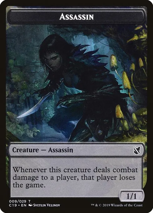 Assassin · Commander 2019 Tokens 9/29