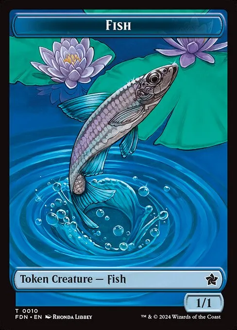 Fish · Foundations Tokens 10/33