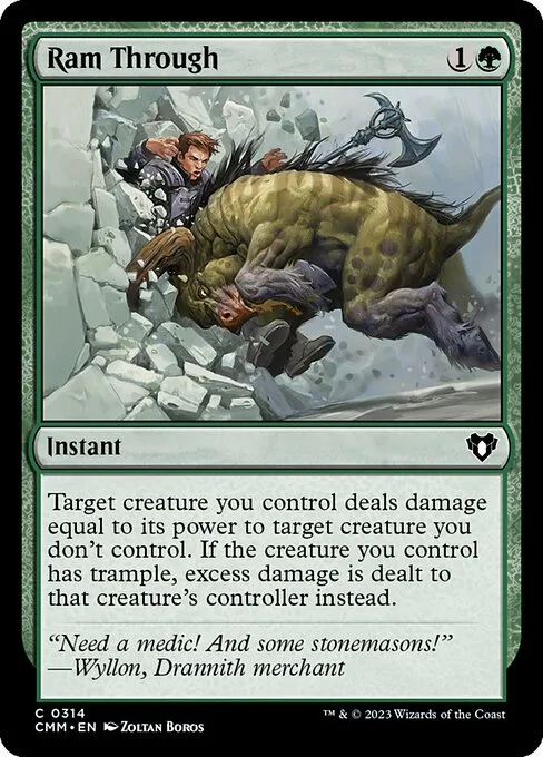 Ram Through · Commander Masters 314/1067