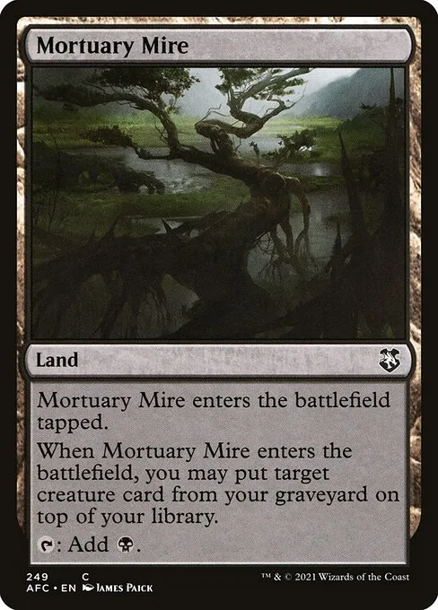 Mortuary Mire · Forgotten Realms Commander 249/331