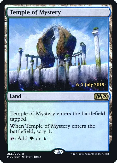 Temple of Mystery · Core Set 2020 Promos 255s/144