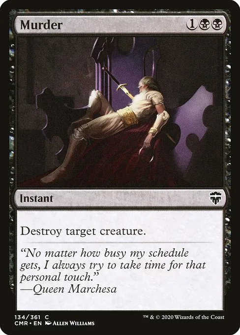 Murder · Commander Legends 134/718