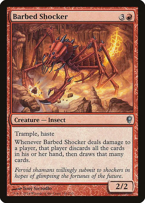 Barbed Shocker · Conspiracy 136/210