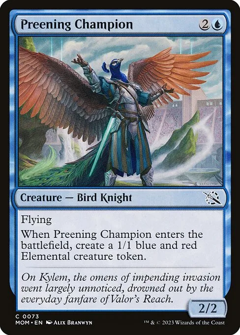 Preening Champion · March of the Machine 73/387