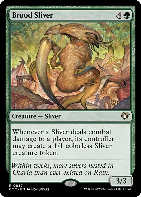 Brood Sliver · Commander Masters 887/1067
