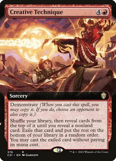 Creative Technique · Commander 2021 376/409