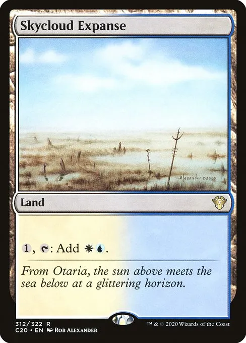 Skycloud Expanse · Commander 2020 312/322