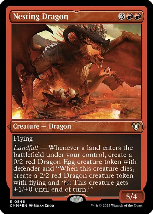 Nesting Dragon · Commander Masters 546/1067