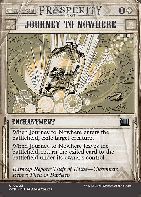 Journey to Nowhere · Breaking News 3/80