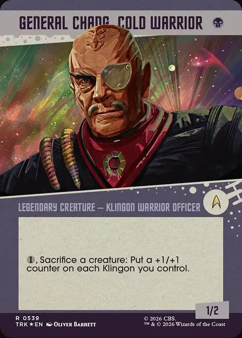General Chang, Cold Warrior · Star Trek 539