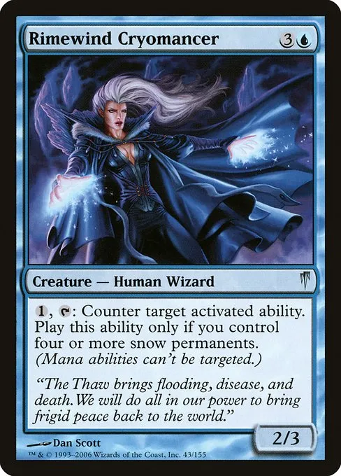 Rimewind Cryomancer · Coldsnap 43/155