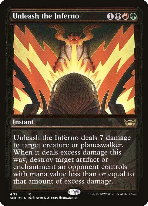 Unleash the Inferno · Streets of New Capenna 402/513