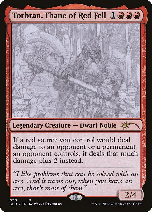 Torbran, Thane of Red Fell · Secret Lair Drop 678/2547