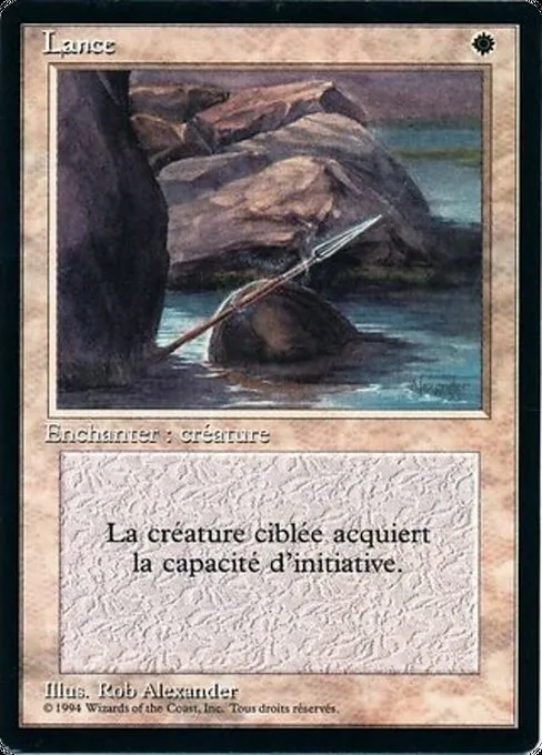 Lance · Foreign Black Border 27/307