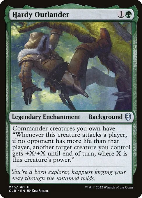 Hardy Outlander · Commander Legends: Battle for Baldur's Gate 235/936