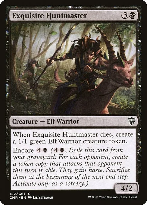 Exquisite Huntmaster · Commander Legends 122/718