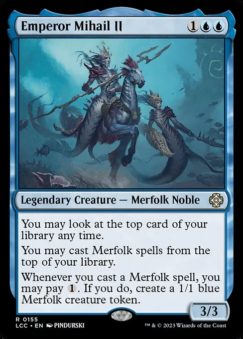 Emperor Mihail II · The Lost Caverns of Ixalan Commander 155/370