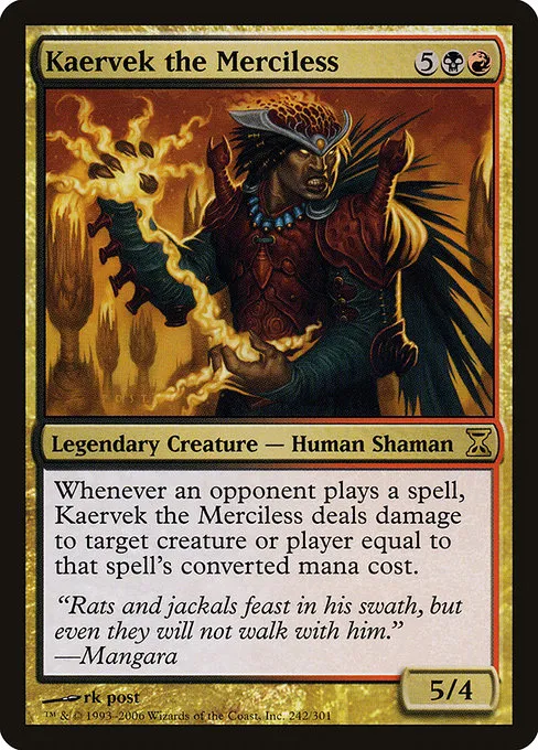 Kaervek the Merciless · Time Spiral 242/301