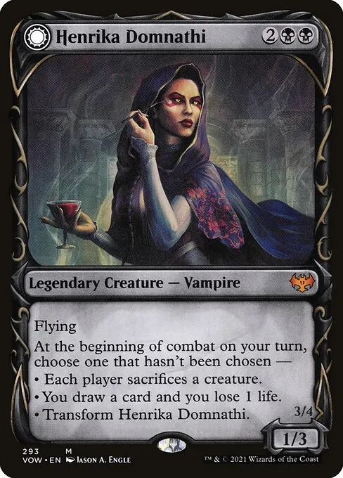 Henrika Domnathi // Henrika, Infernal Seer · Innistrad: Crimson Vow 293/423