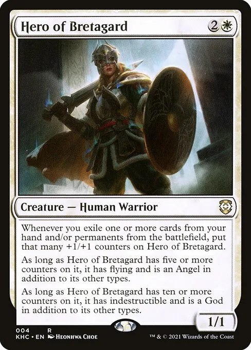Hero of Bretagard · Kaldheim Commander 4/119