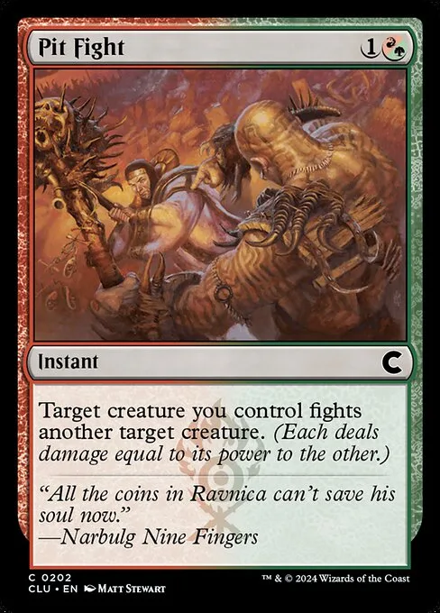 Pit Fight · Ravnica: Clue Edition 202/284