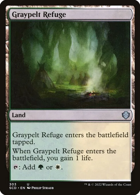 Graypelt Refuge · Starter Commander Decks 303/352