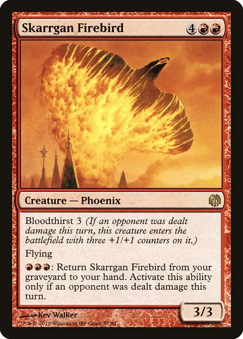 Skarrgan Firebird · Duel Decks: Heroes vs. Monsters 57/81