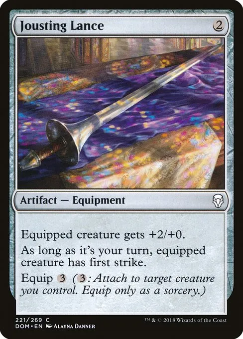 Jousting Lance · Dominaria 221/280