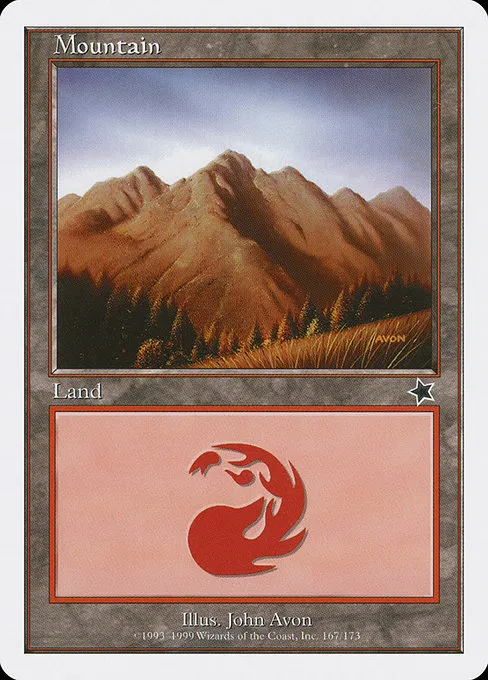 Mountain · Starter 1999 167/173