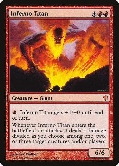 Inferno Titan · Commander 2013 114/356