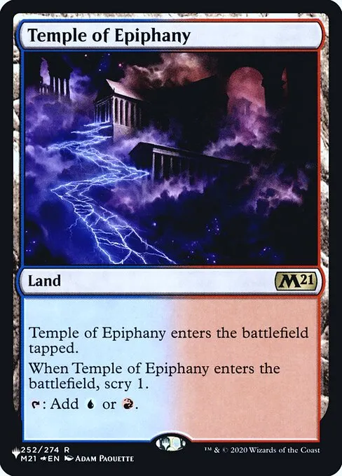 Temple of Epiphany · The List M21-252/5050