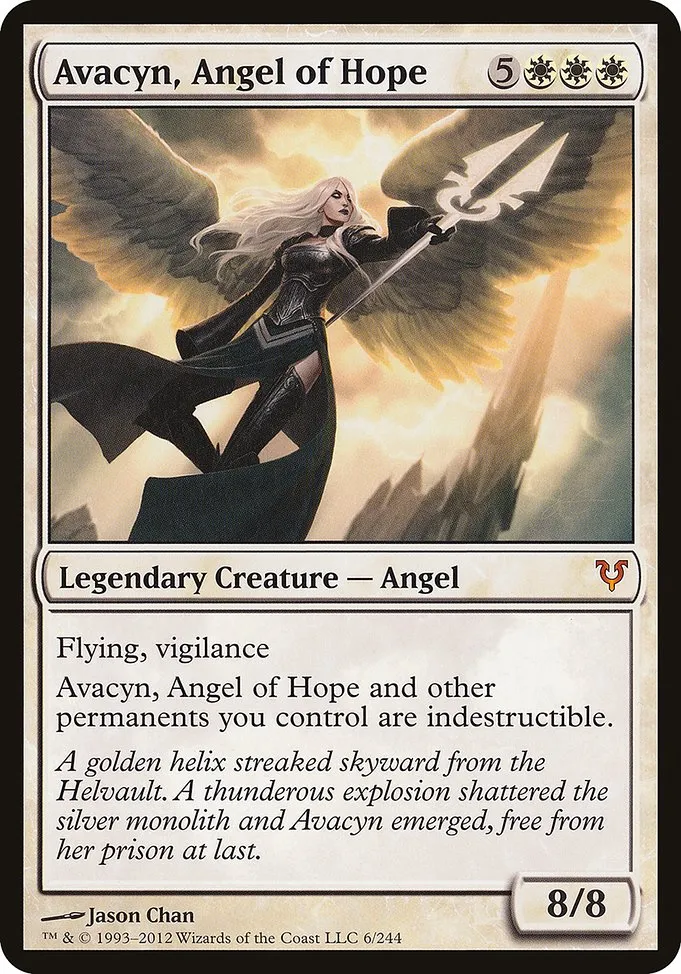 Avacyn, Angel of Hope · Open the Helvault 6/6
