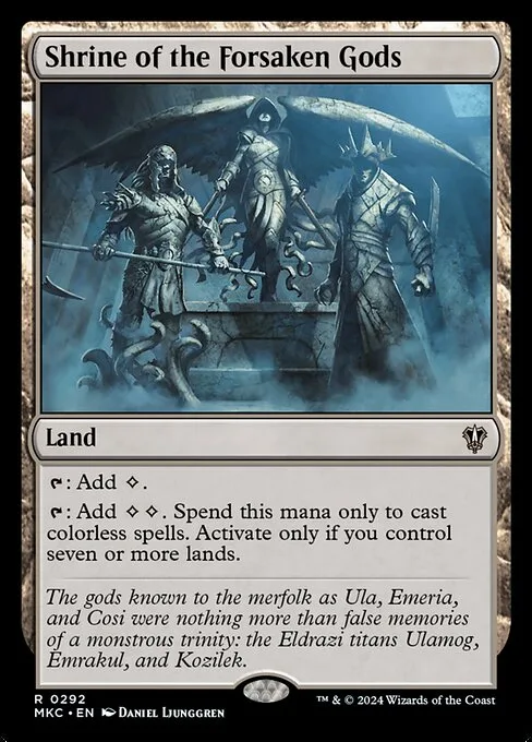 Shrine of the Forsaken Gods · Murders at Karlov Manor Commander 292/358