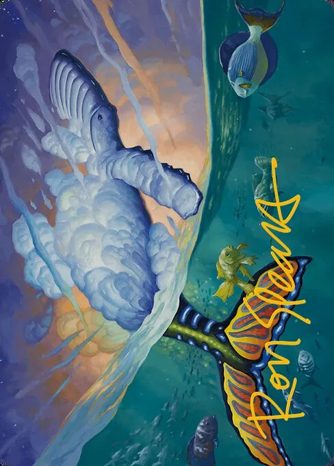 Dreamtide Whale // Dreamtide Whale · Modern Horizons 3 Art Series 2/54