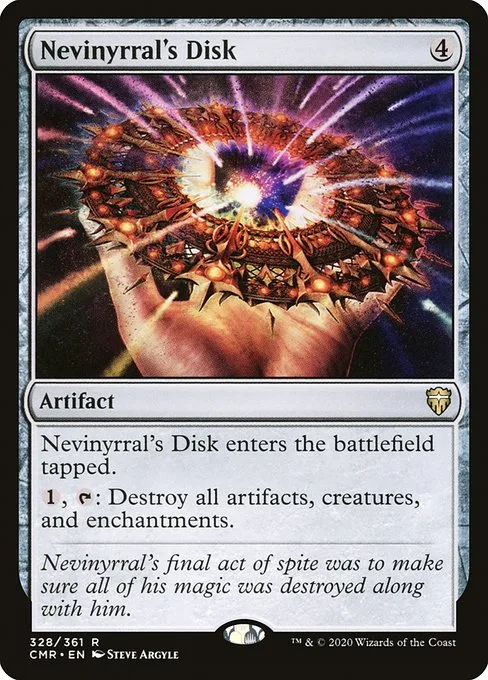 Nevinyrral's Disk · Commander Legends 328/718