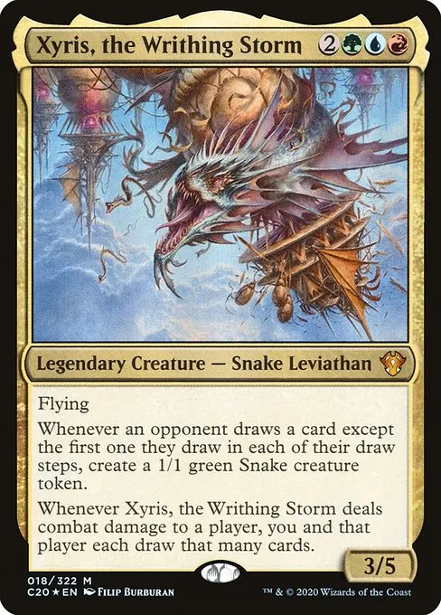 Xyris, the Writhing Storm · Commander 2020 18/322